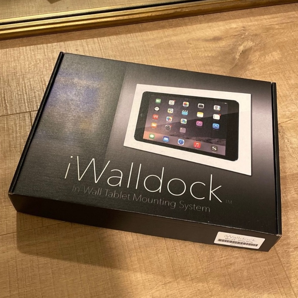 iWallDock in wall iPad dock for iPad mini 4 & 5